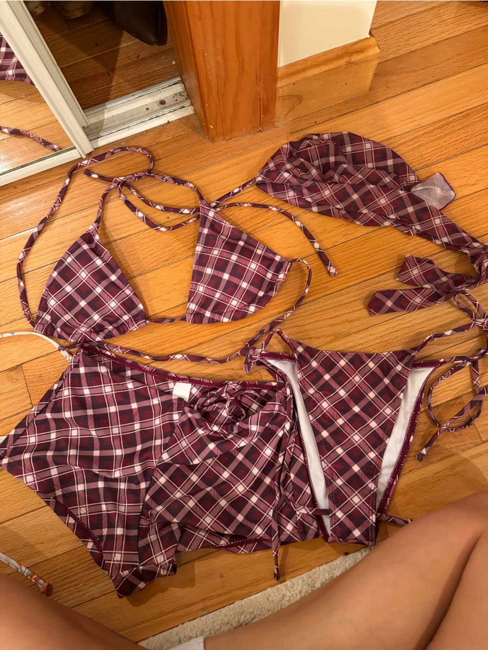 NEW 4 piece bikini set